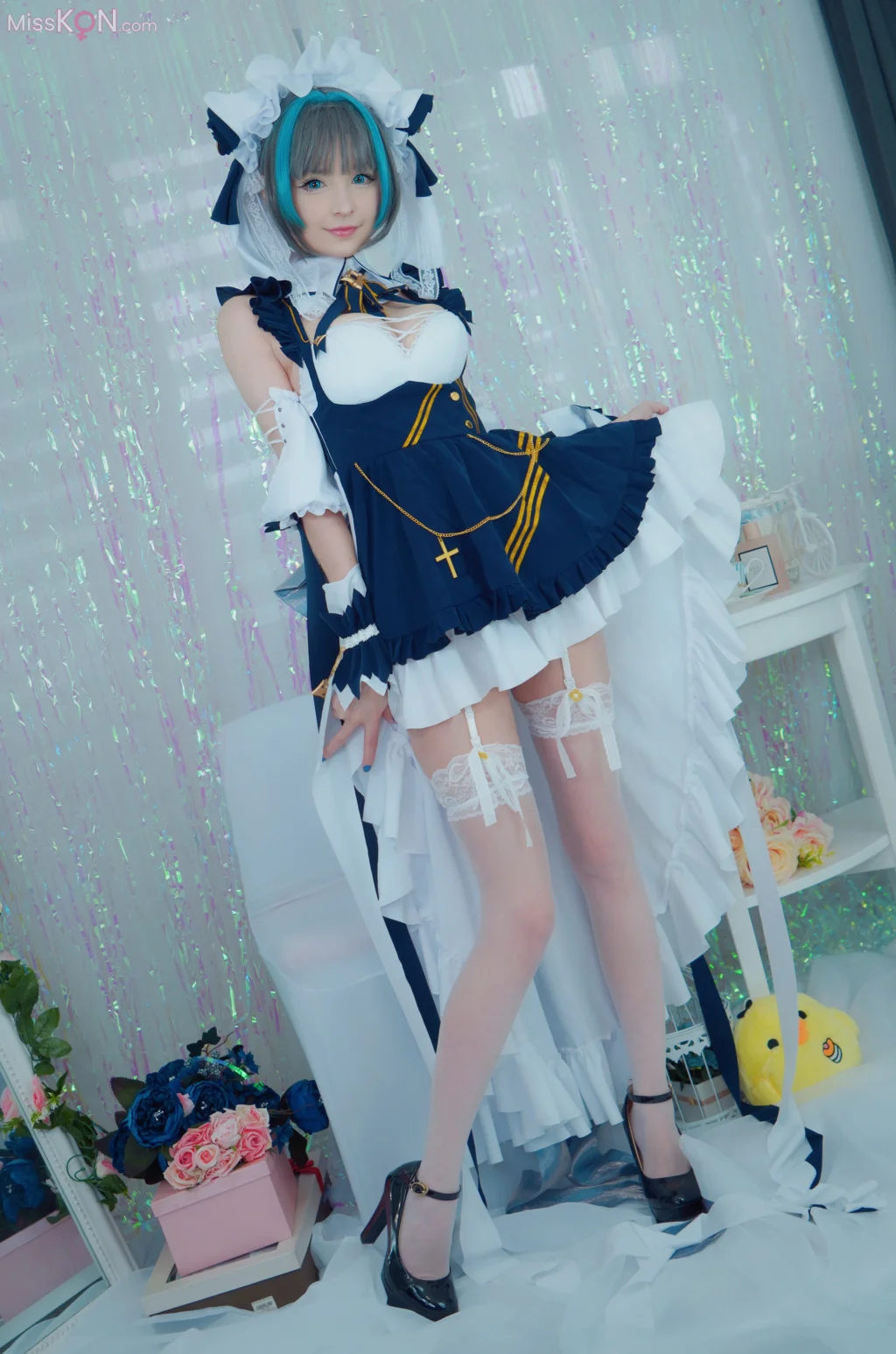 Coser@Hidori Rose: Azur Lane Cheshire (30 photos)