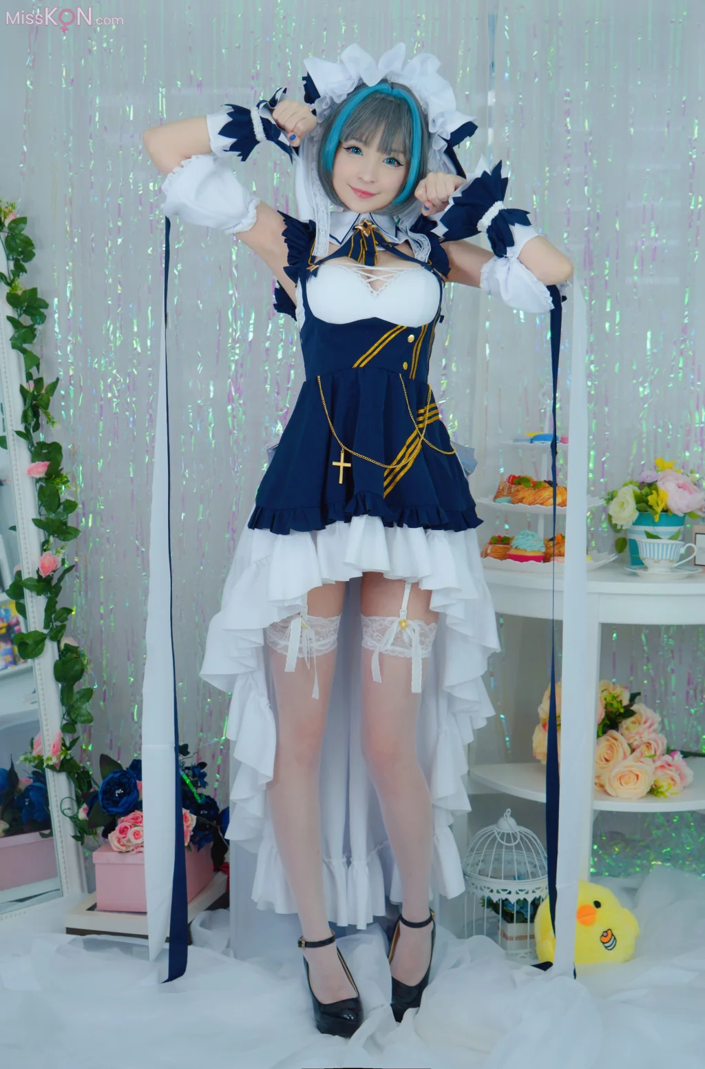 Coser@Hidori Rose: Azur Lane Cheshire (30 photos)