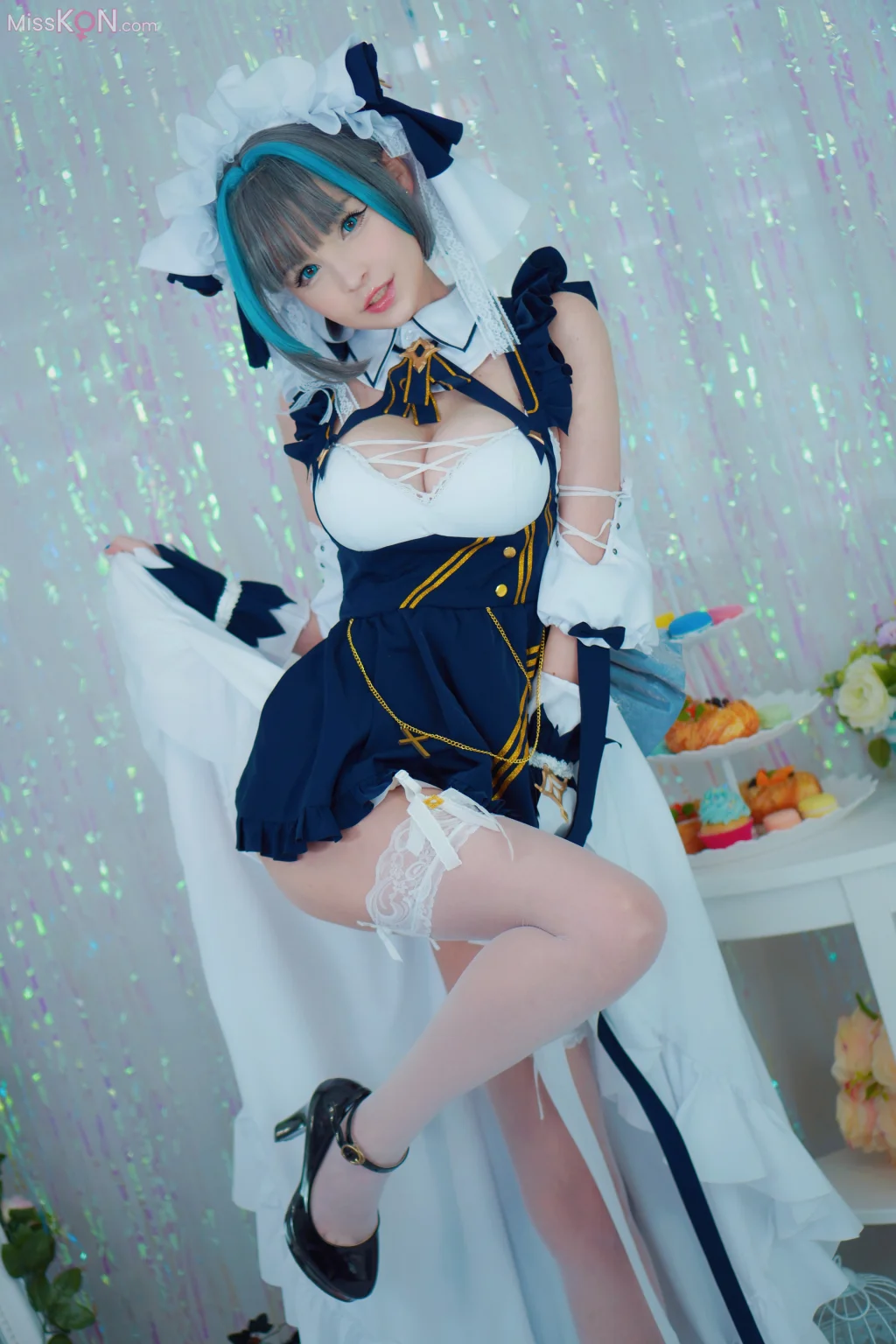 Coser@Hidori Rose: Azur Lane Cheshire (30 photos)