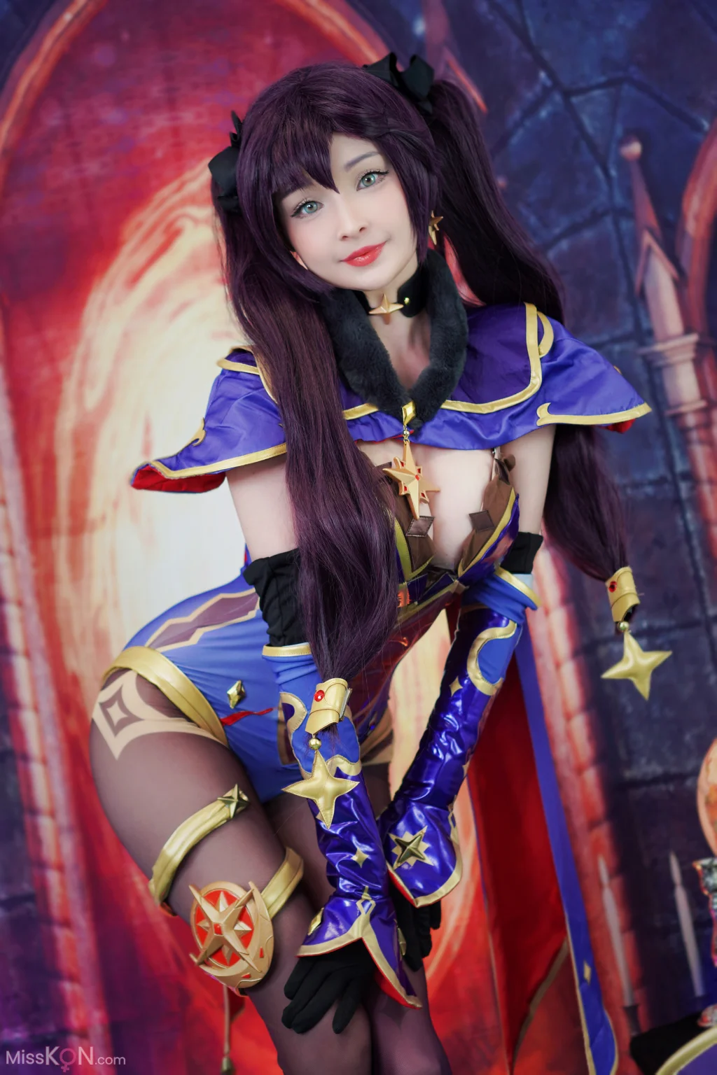 Coser@Hidori Rose: Mona Genshin (30 photos)