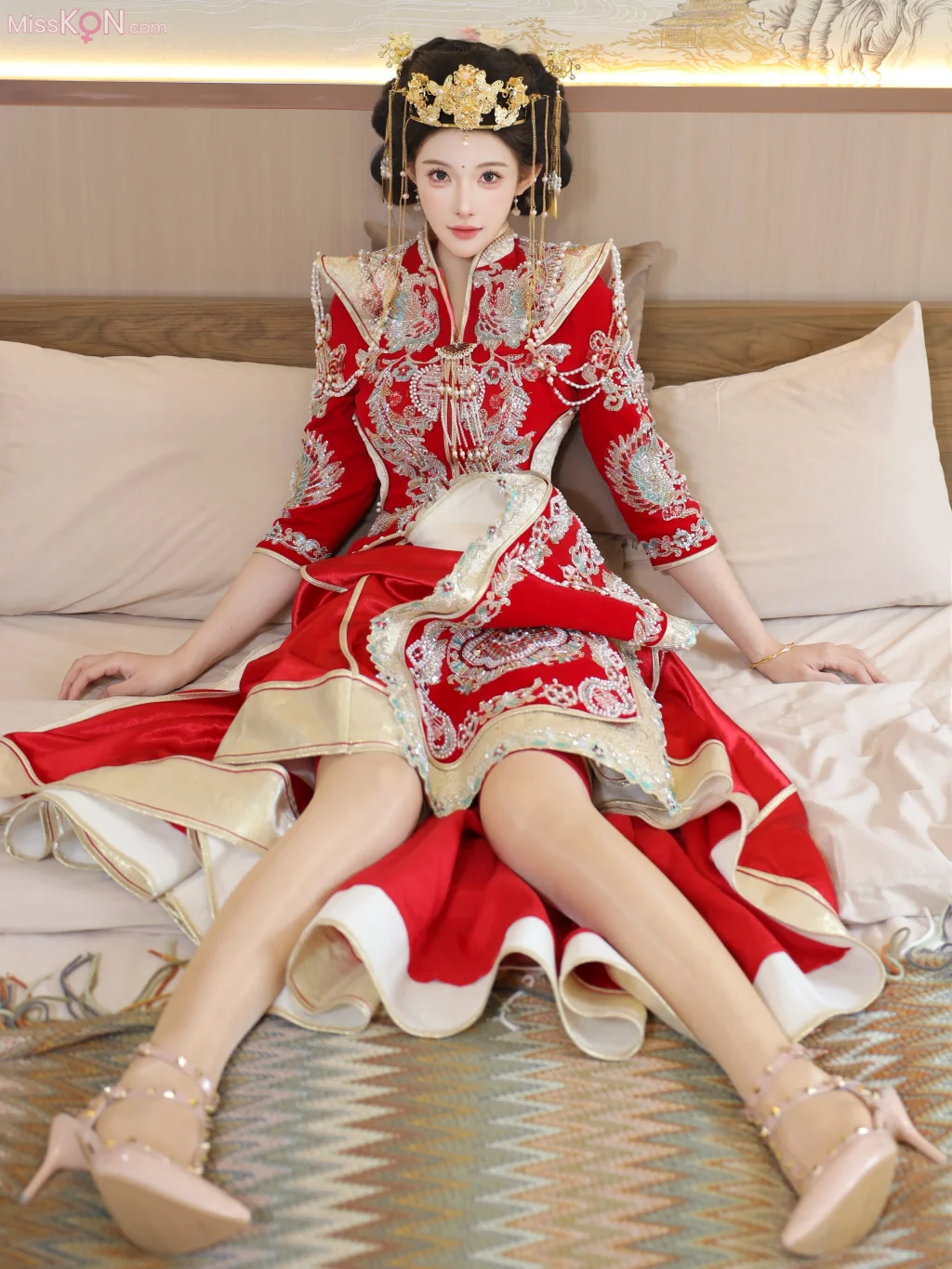 [XR Uncensored] 梨霜儿: R18 秀人网模特 秀禾服 (113 photos) – Page 2
