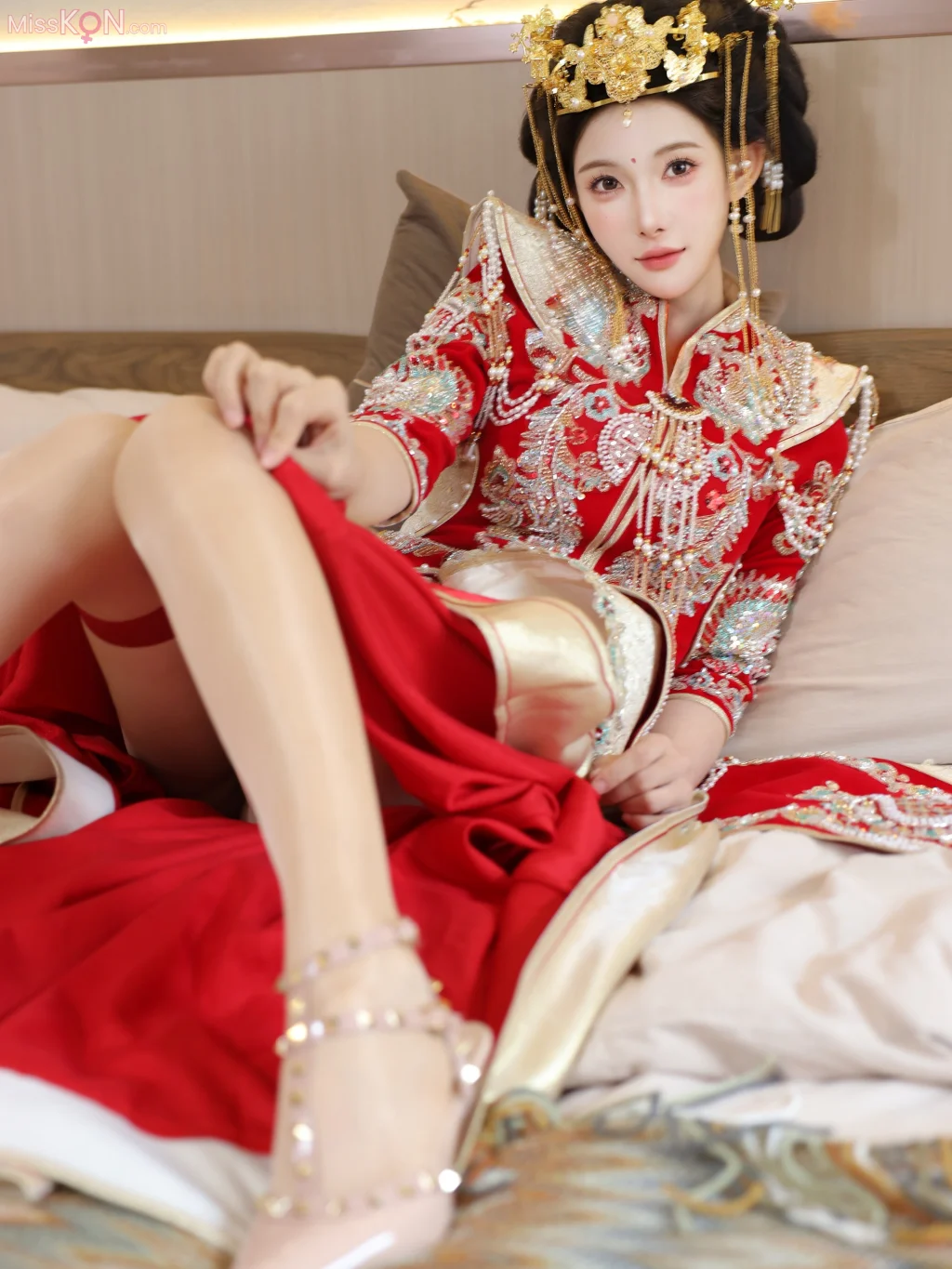 [XR Uncensored] 梨霜儿: R18 秀人网模特 秀禾服 (113 photos) – Page 3