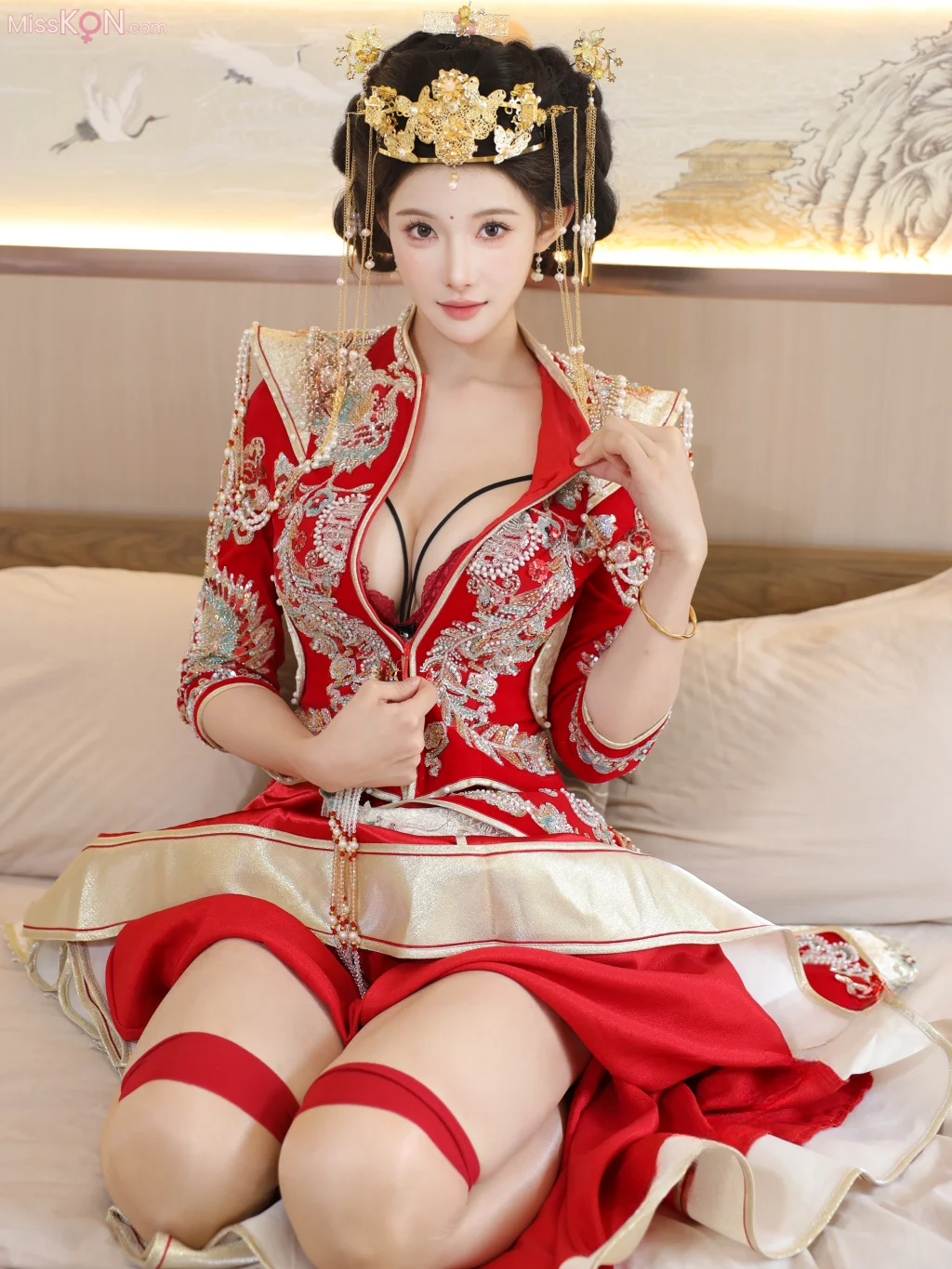 [XR Uncensored] 梨霜儿: R18 秀人网模特 秀禾服 (113 photos) – Page 3