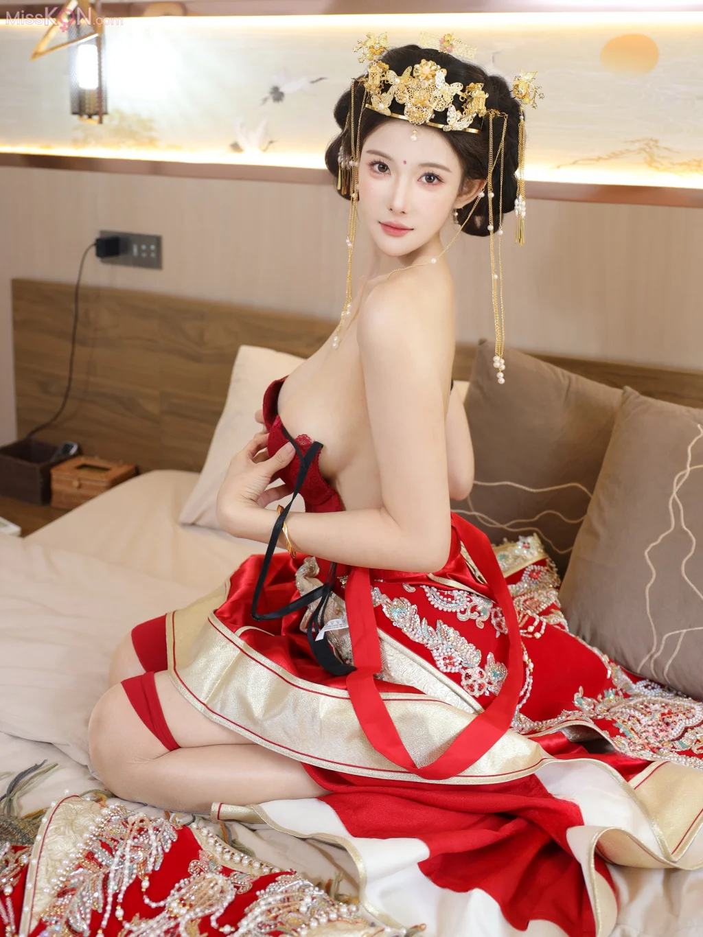 [XR Uncensored] 梨霜儿: R18 秀人网模特 秀禾服 (113 photos) – Page 4