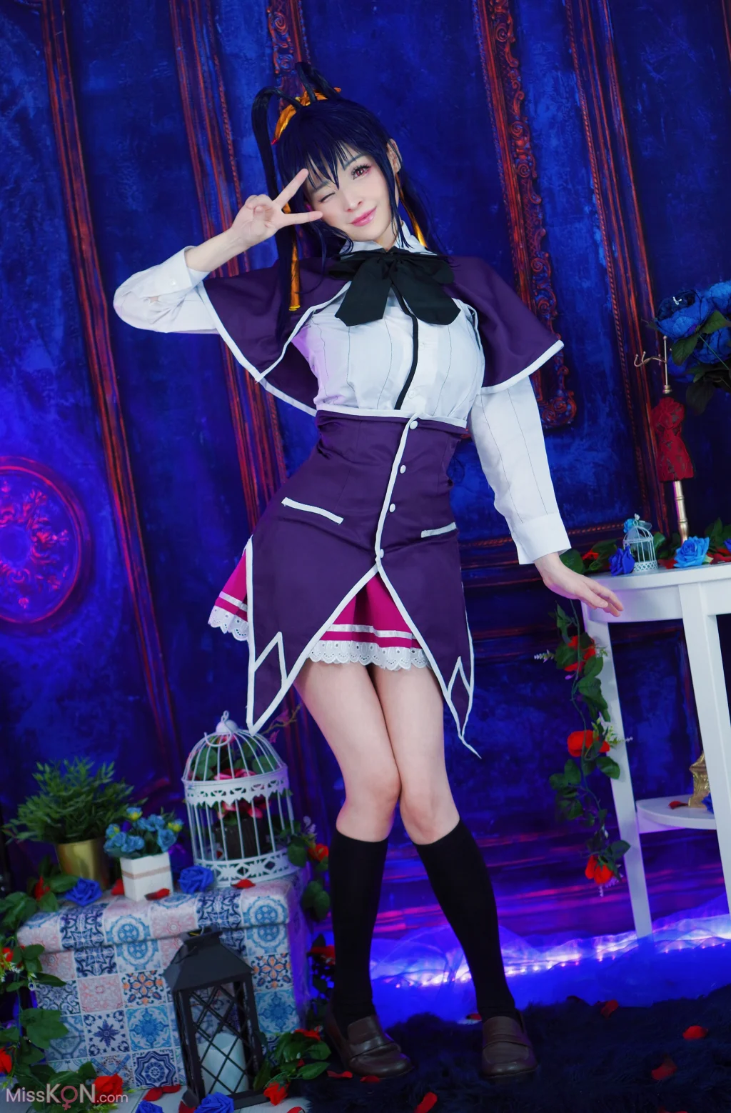 Coser@Hidori Rose: Akeno Himejima 恶魔高校姬岛朱乃 (39 photos) – Page 3