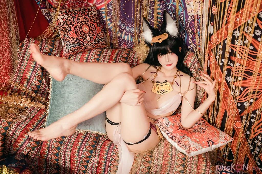 Coser@兔胖胖: 碧蓝航线 武藏舞娘 (40 photos) – Page 2