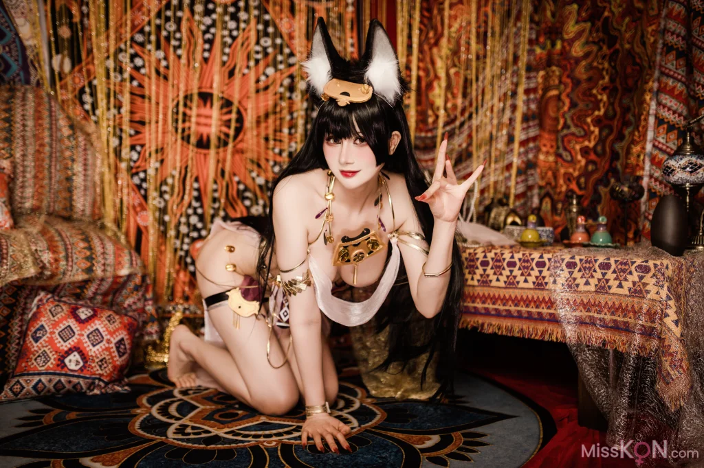 Coser@兔胖胖: 碧蓝航线 武藏舞娘 (40 photos) – Page 2