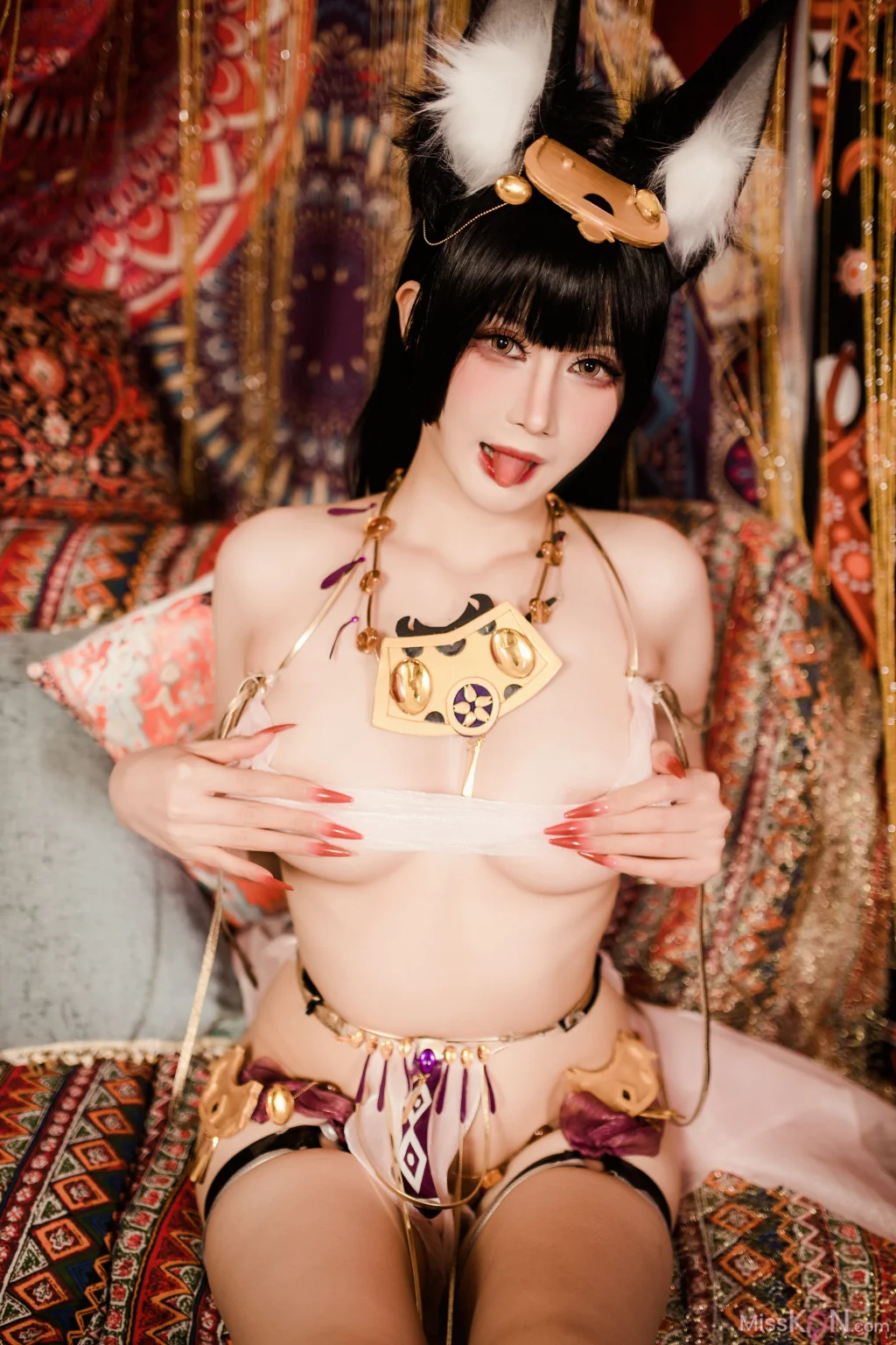Coser@兔胖胖: 碧蓝航线 武藏舞娘 (40 photos) – Page 2