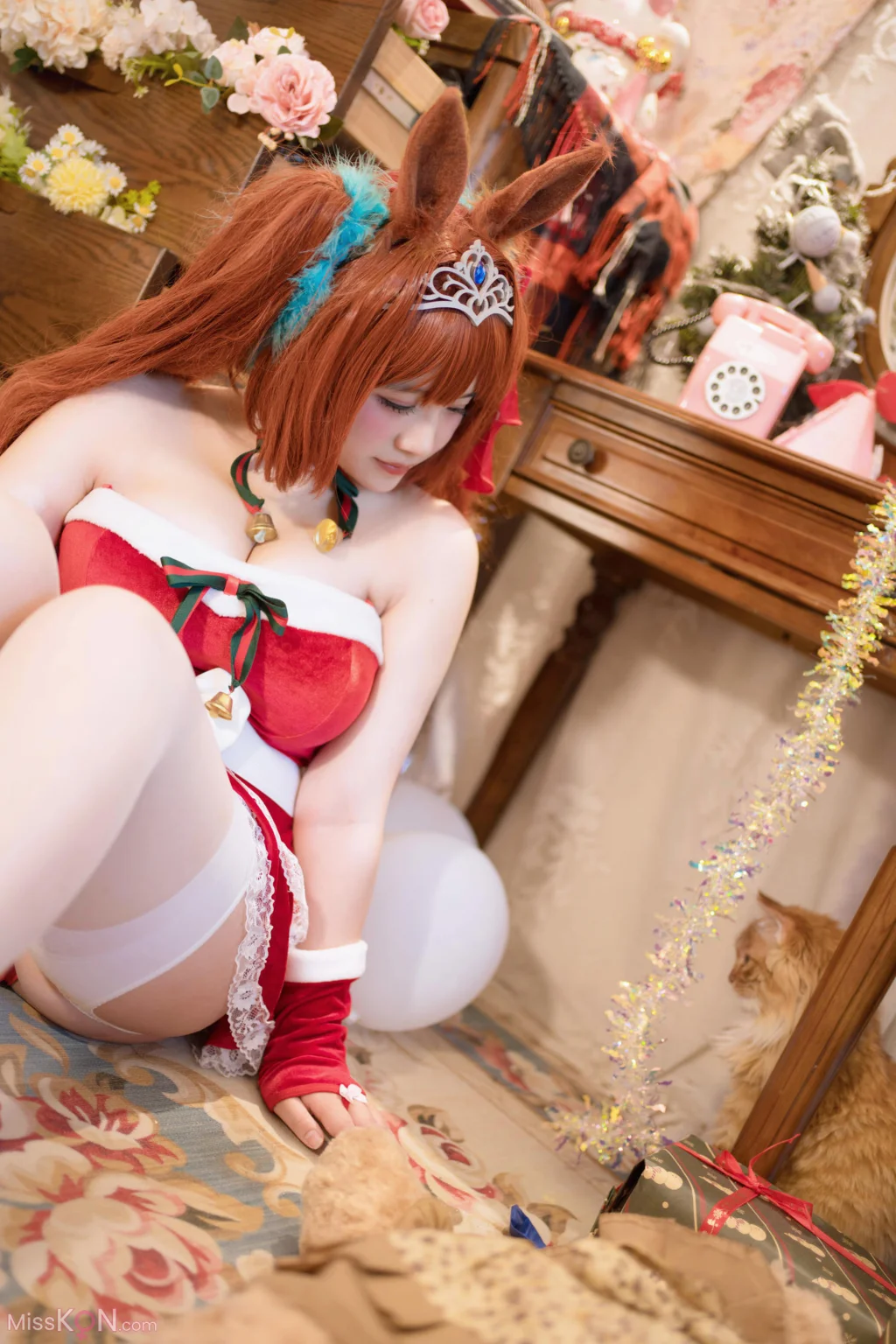 Coser@阿半今天很开心: 赛马娘 大和赤骥·绯红的星落之夜 (48 photos) – Page 2