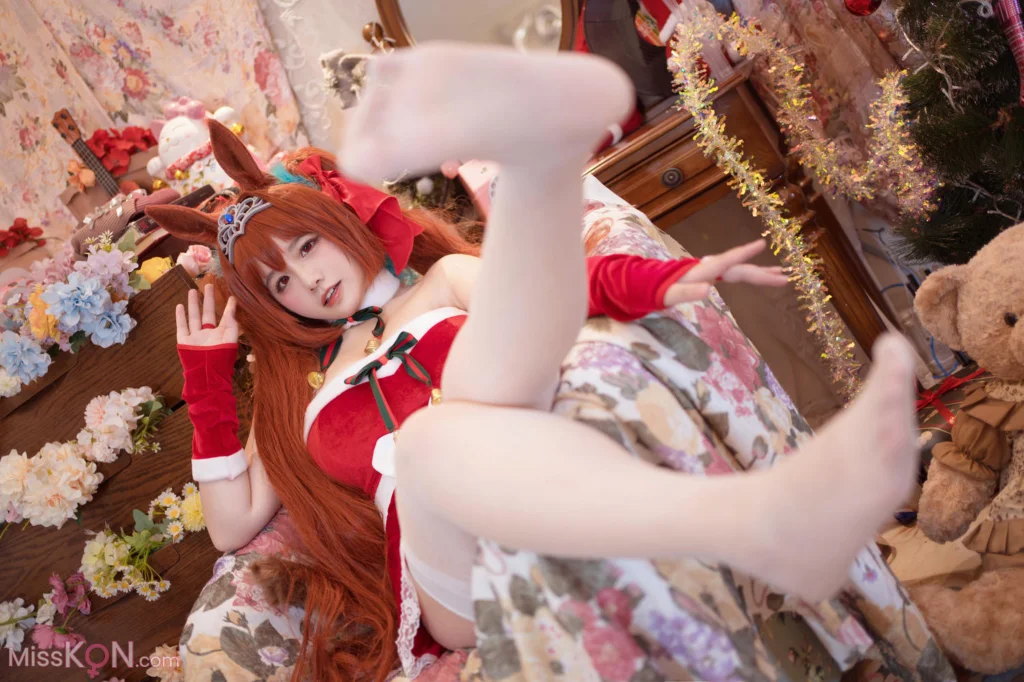 Coser@阿半今天很开心: 赛马娘 大和赤骥·绯红的星落之夜 (48 photos) – Page 3
