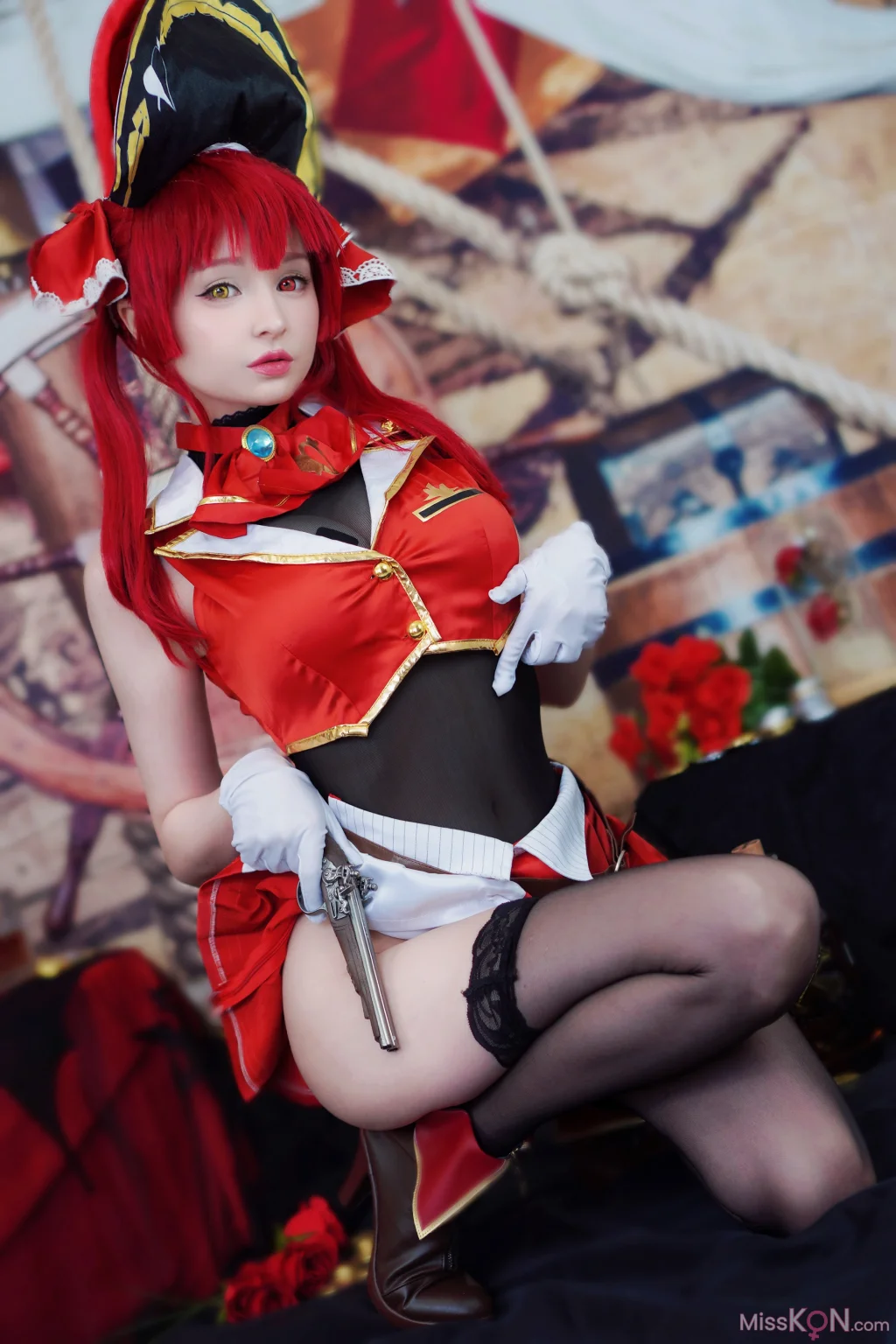 Coser@Hidori Rose: Houshou Marine (30 photos + 1 video)
