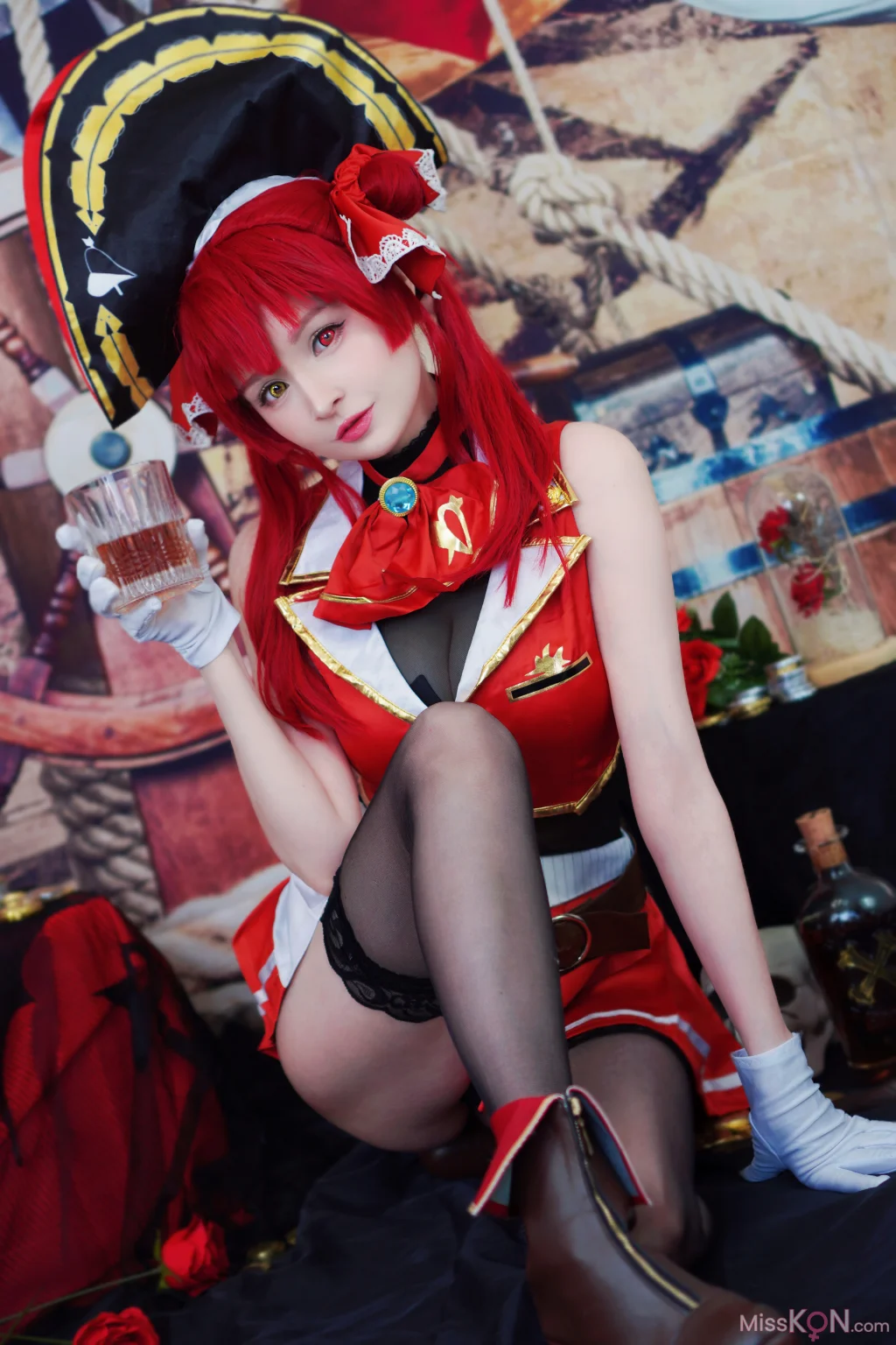 Coser@Hidori Rose: Houshou Marine (30 photos + 1 video)