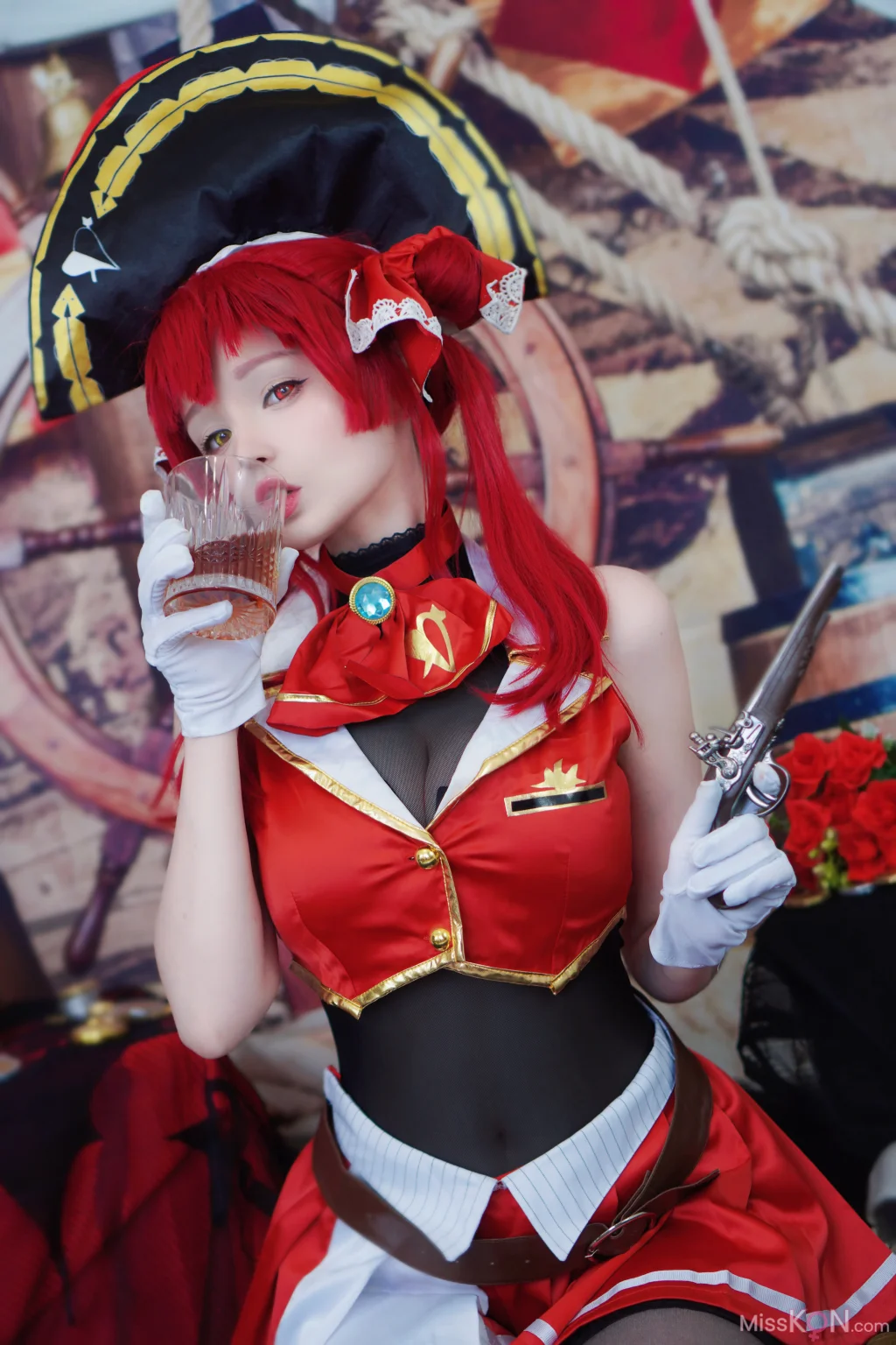 Coser@Hidori Rose: Houshou Marine (30 photos + 1 video)
