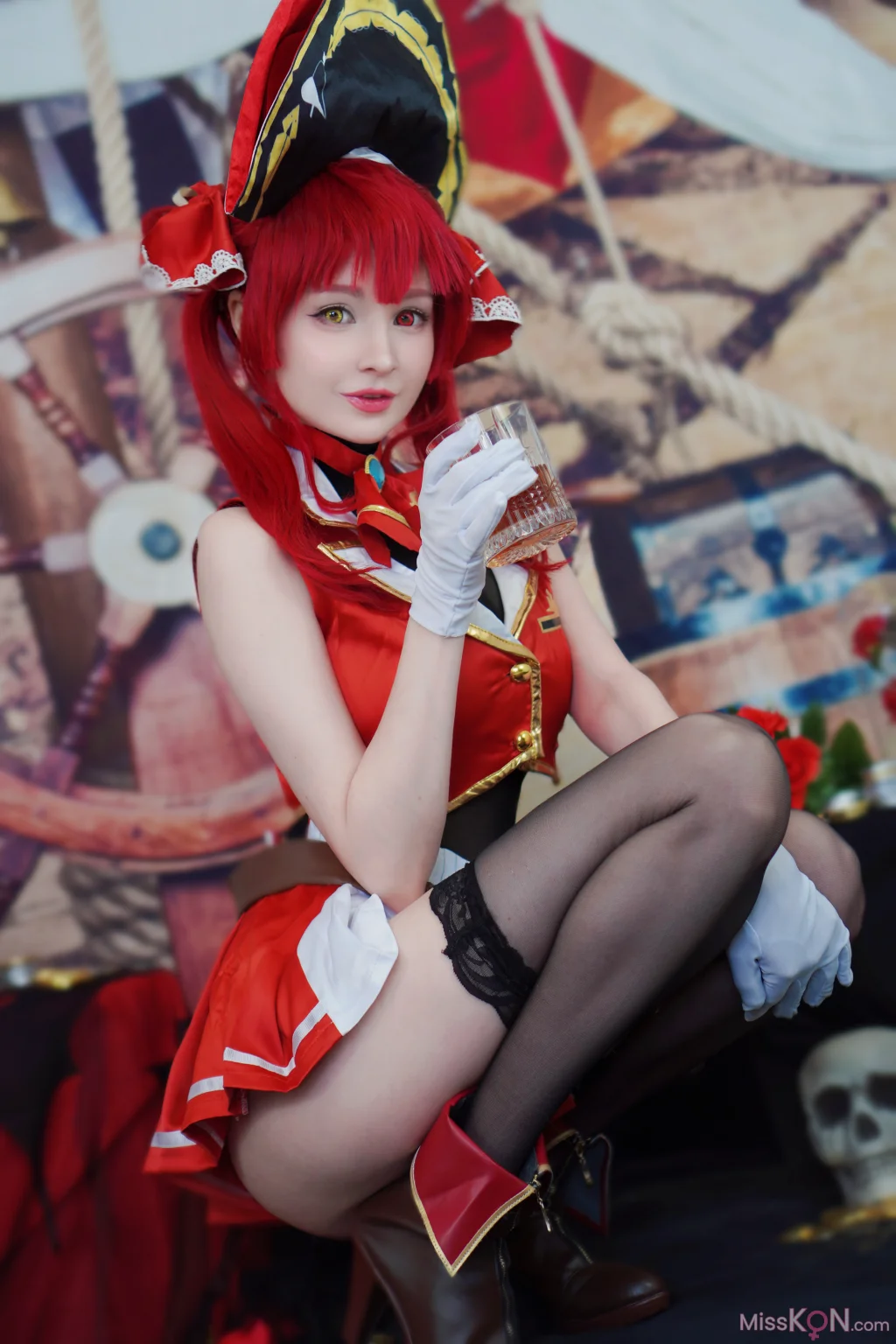 Coser@Hidori Rose: Houshou Marine (30 photos + 1 video)