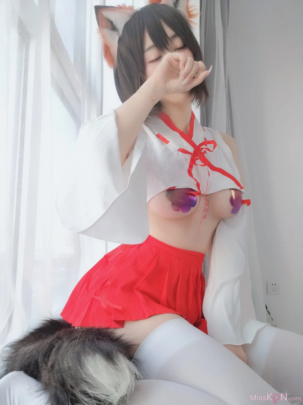 Coser@白银81: 神社小狐狸 (93 photos + 7 videos) – Page 3