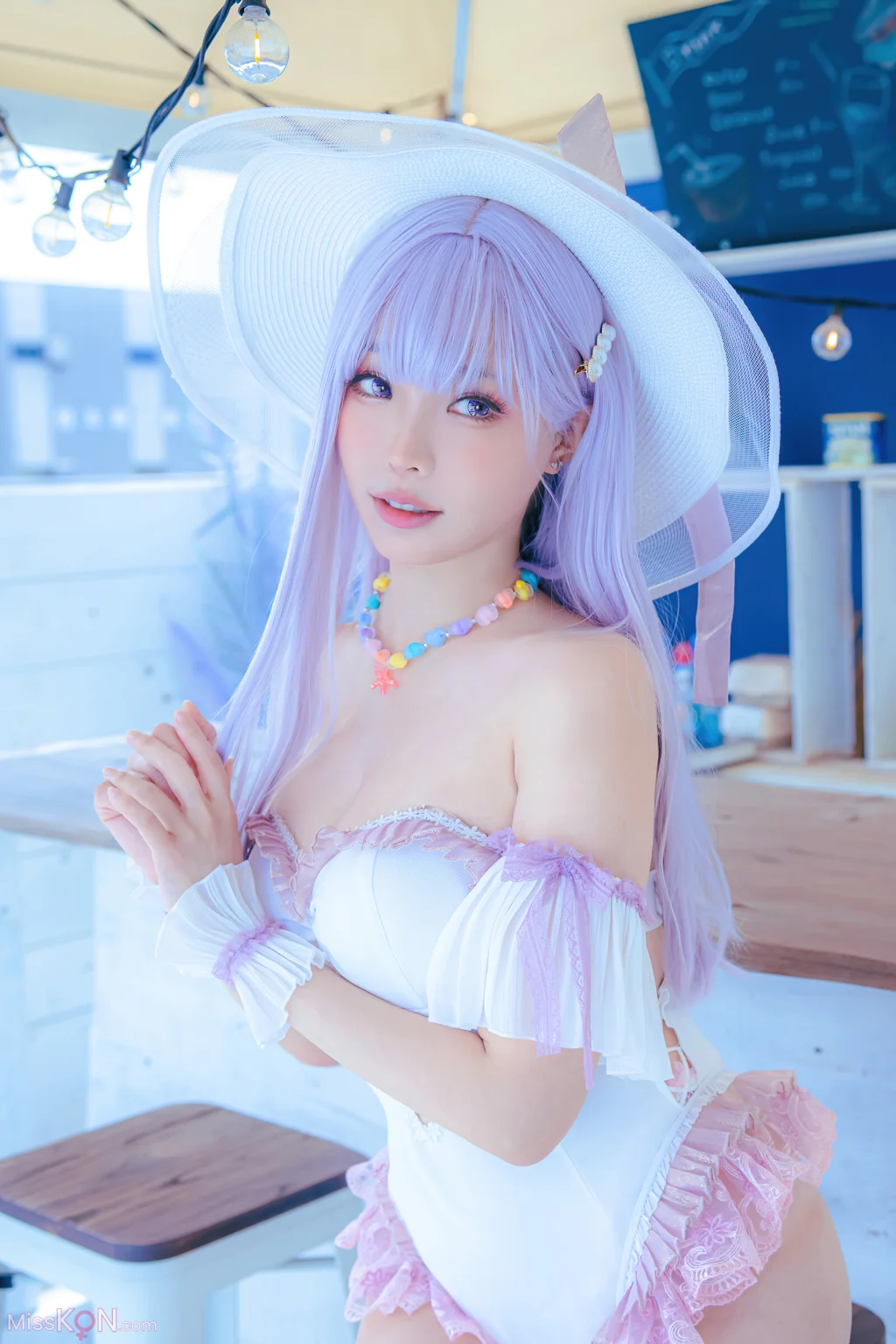Coser@Ely_eee (ElyEE子): Plymouth Swimsuit (28 photos)