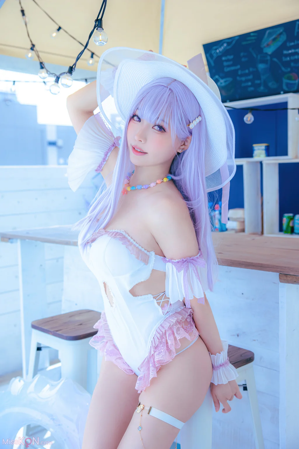 Coser@Ely_eee (ElyEE子): Plymouth Swimsuit (28 photos)
