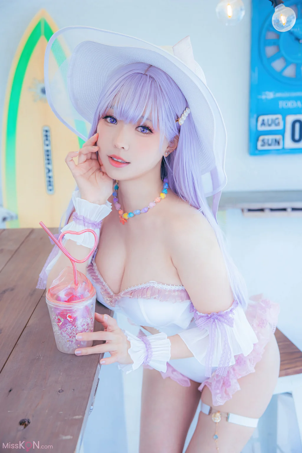 Coser@Ely_eee (ElyEE子): Plymouth Swimsuit (28 photos)