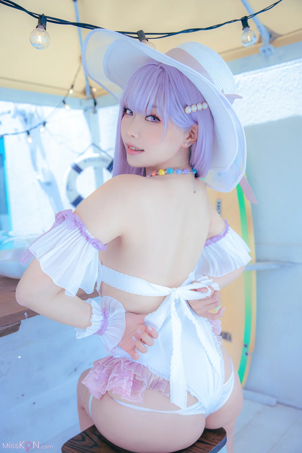 Coser@Ely_eee (ElyEE子): Plymouth Swimsuit (28 photos)