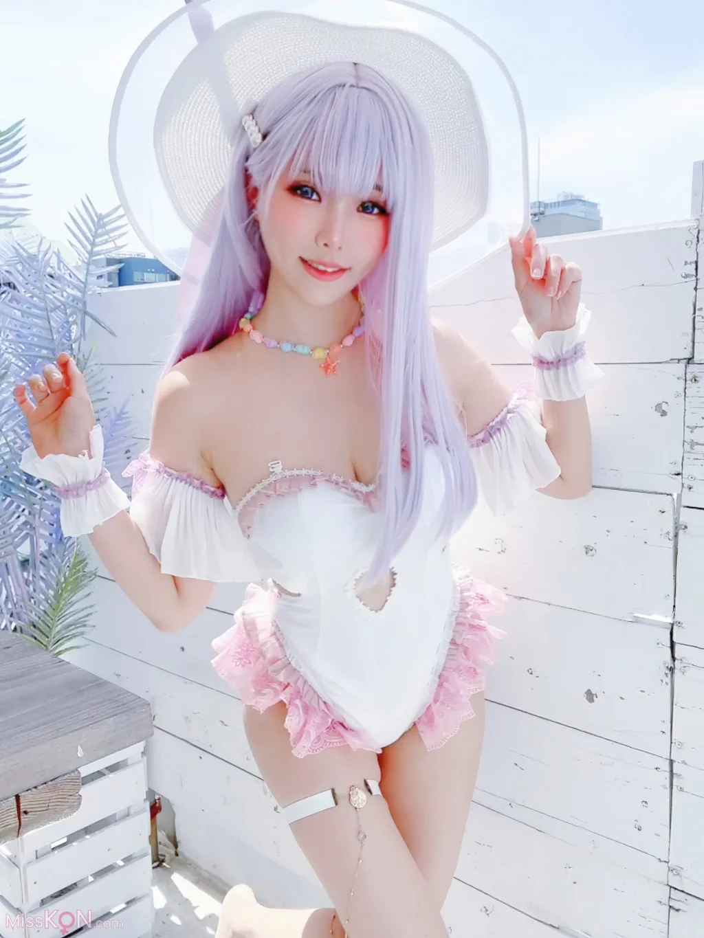 Coser@Ely_eee (ElyEE子): Plymouth Swimsuit (28 photos) – Page 2