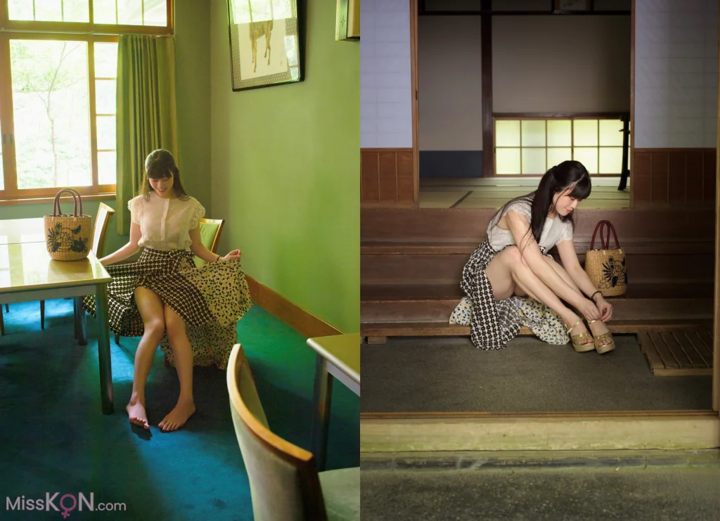 [JP] Asuka Oda (小田飛鳥): 週刊現代デジタル写真集 一期一会 旅のはじまり (44 photos)