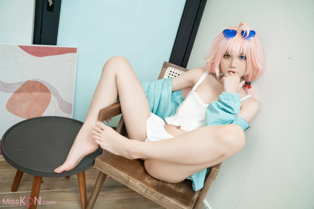 Coser@PoppaChan: Hoshino (100 photos + 11 videos)