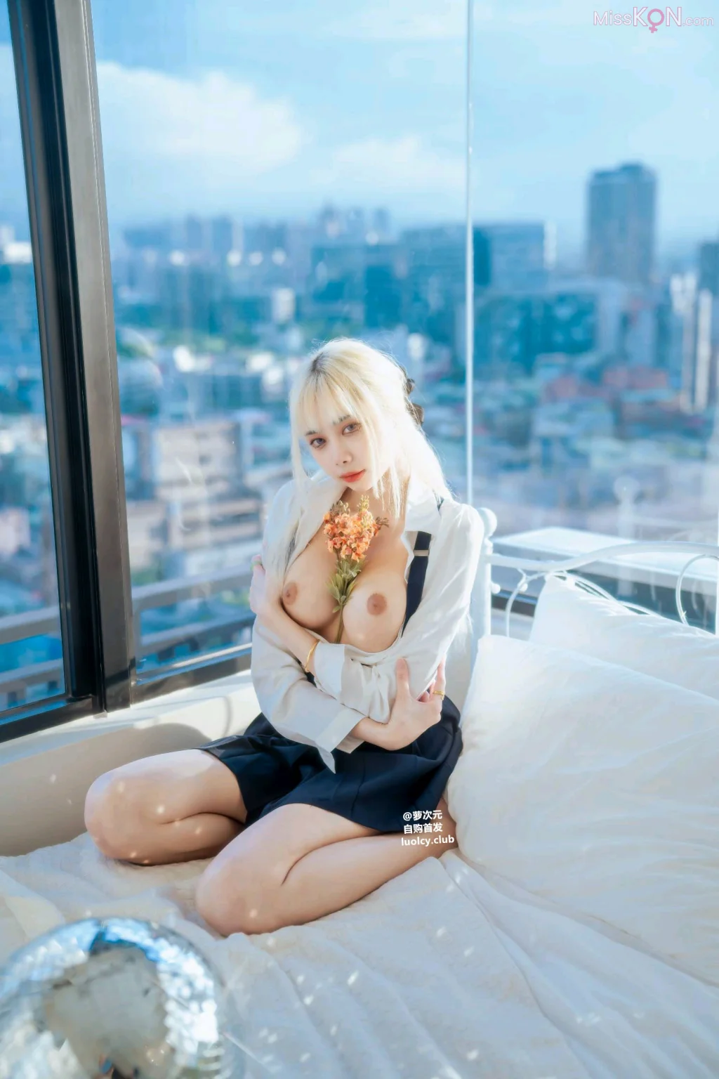 Coser@Haruka_ハルカ: 學生服姊姊 (87 photos + 1 video)