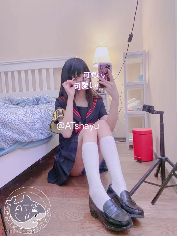 Coser@AT鲨: 不守纪律的风纪委员 (51 photos + 1 video)