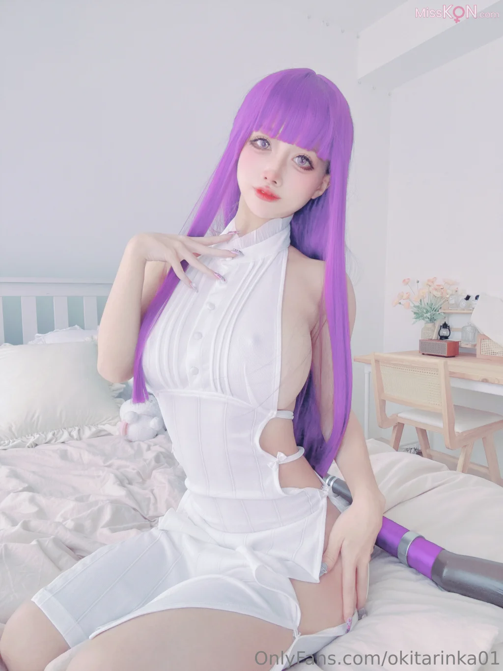 Coser@沖田凜花Rinka: Fern (51 photos)