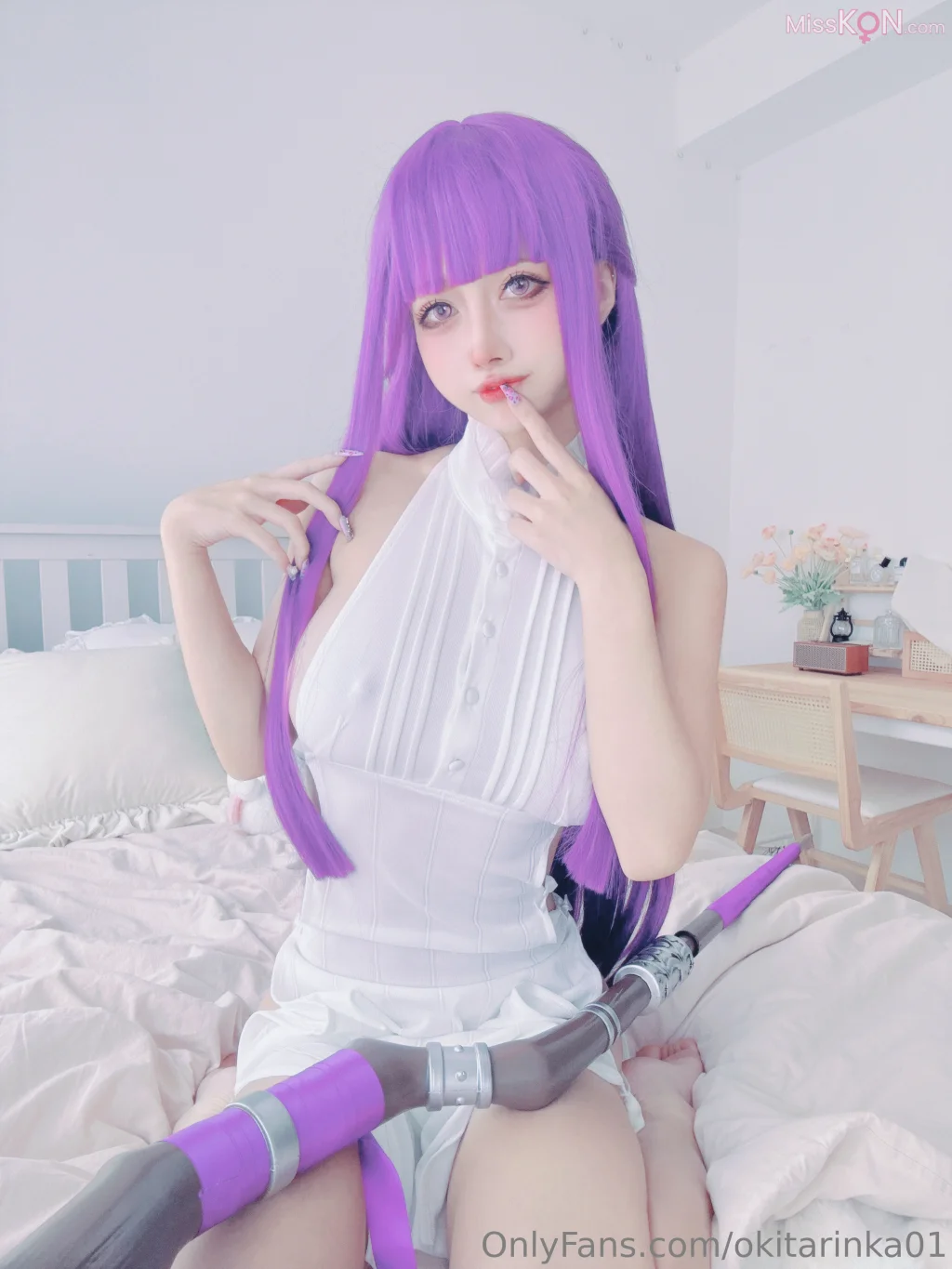 Coser@沖田凜花Rinka: Fern (51 photos)