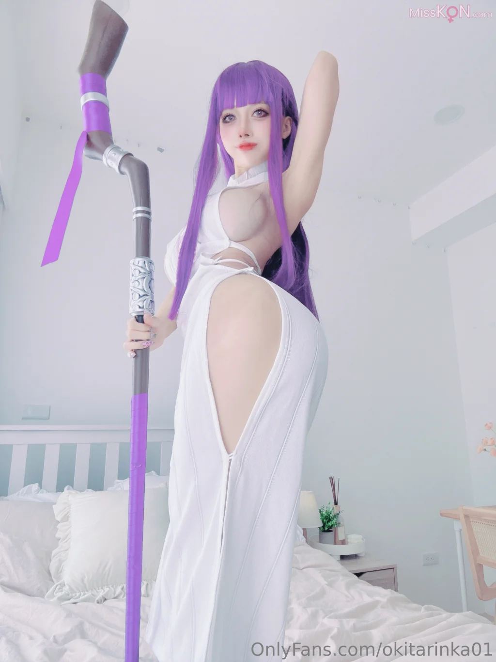 Coser@沖田凜花Rinka: Fern (51 photos)
