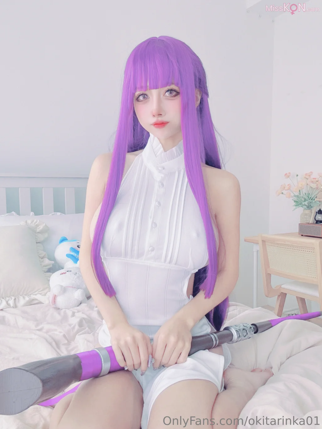 Coser@沖田凜花Rinka: Fern (51 photos)