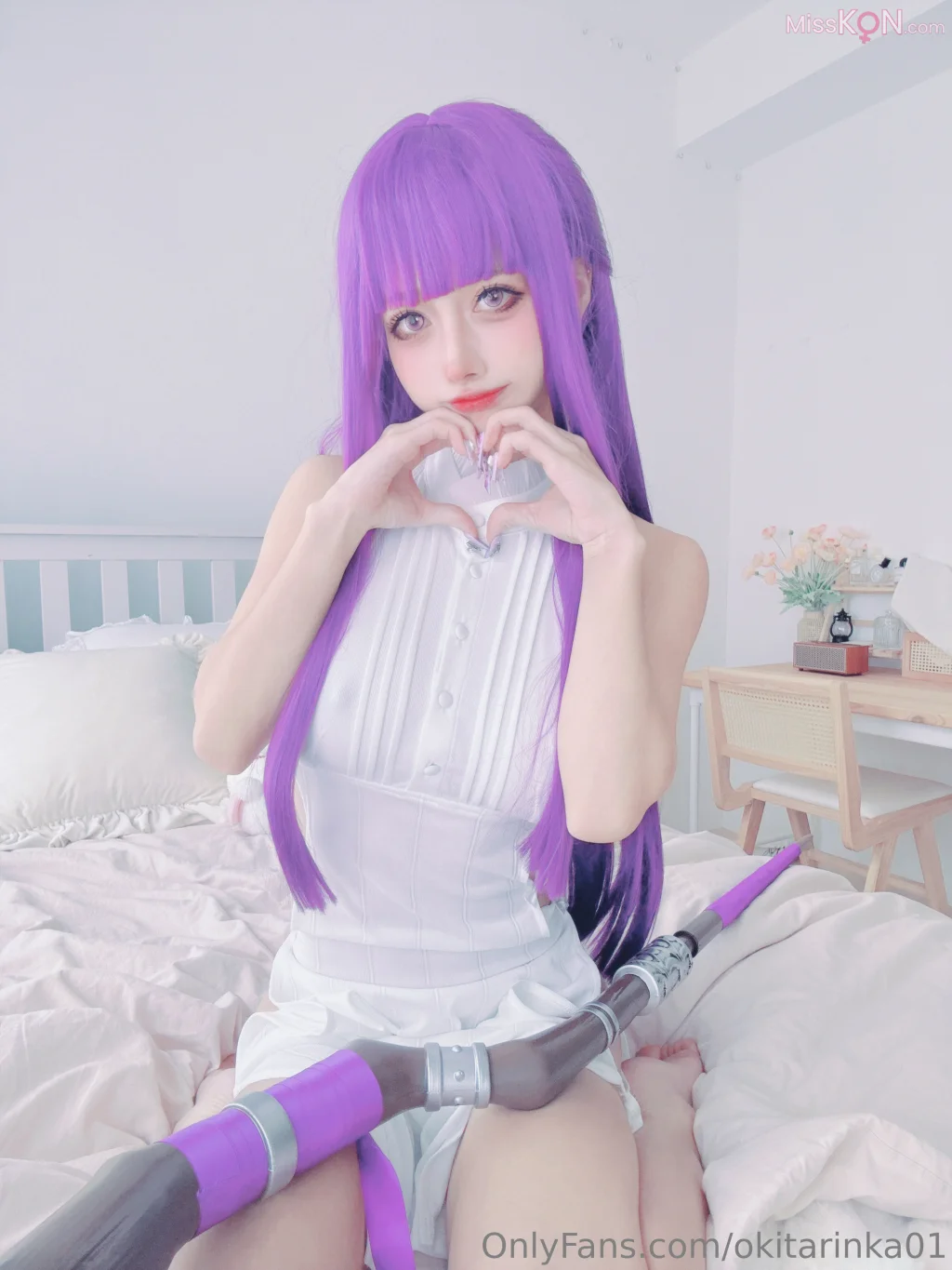 Coser@沖田凜花Rinka: Fern (51 photos)