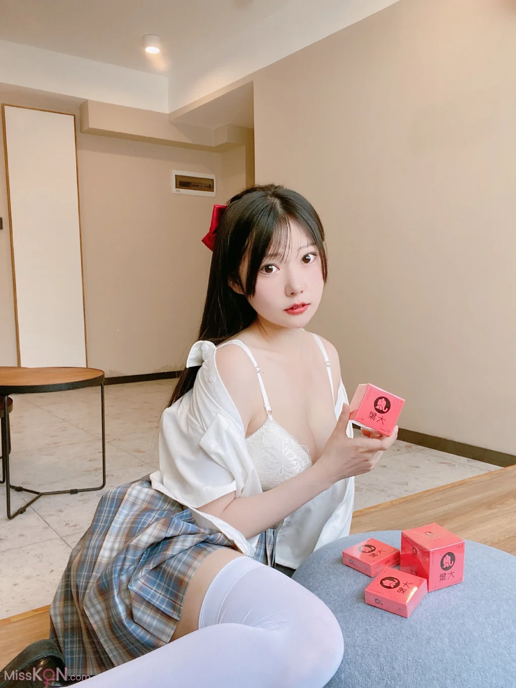 Coser@香草喵露露: 大象 JK格子裙 (30 photos) – Page 2