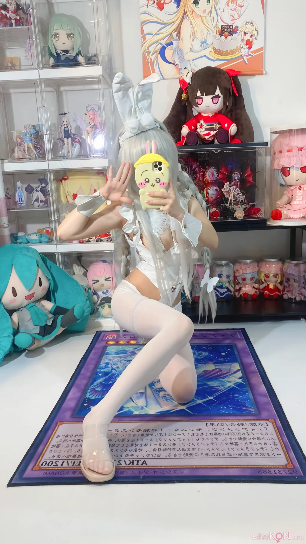 Coser@白栎Shirly: 碧蓝航线 恶毒 白兔 (66 photos + 10 videos)