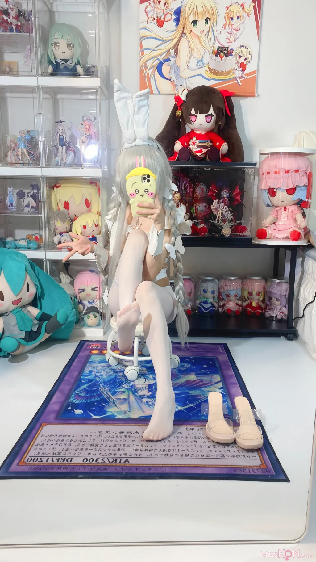 Coser@白栎Shirly: 碧蓝航线 恶毒 白兔 (66 photos + 10 videos)
