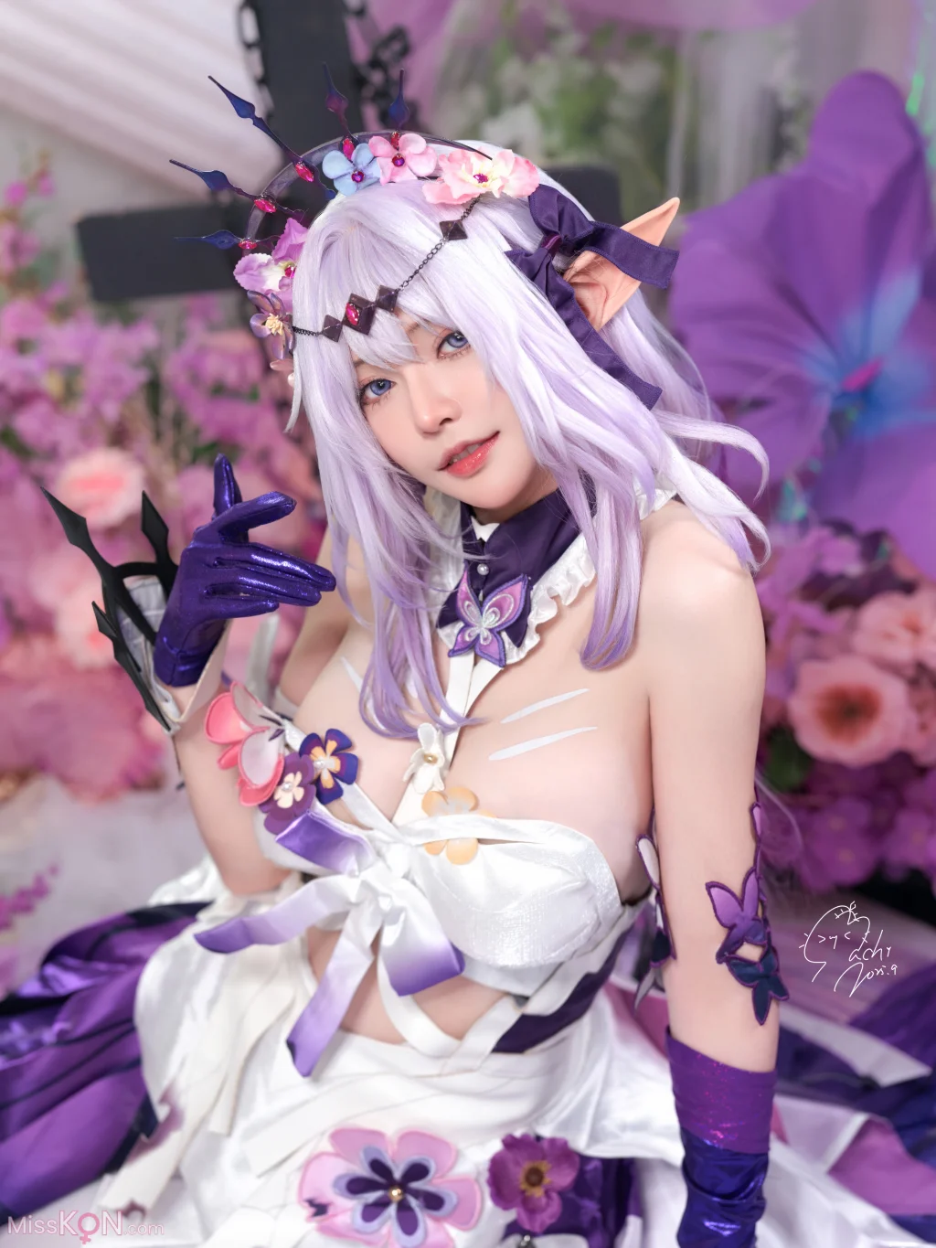 Coser@Machi馬吉: 崩壞·星穹鐵道-遐蝶の下着·第一彈 (34 photos)