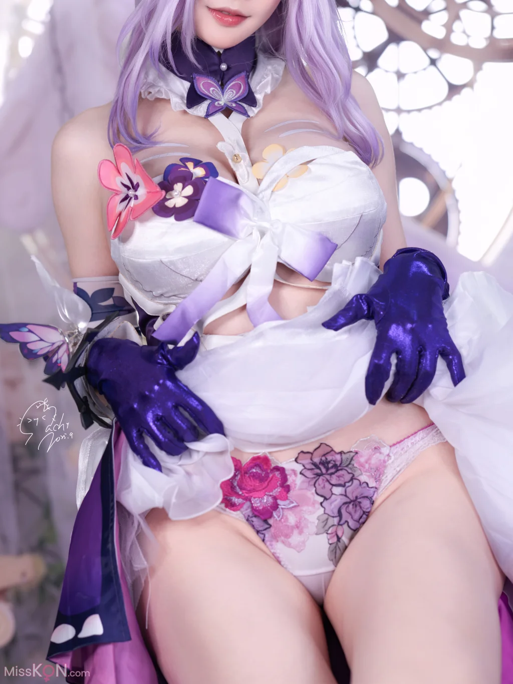 Coser@Machi馬吉: 崩壞·星穹鐵道-遐蝶の下着·第一彈 (34 photos)