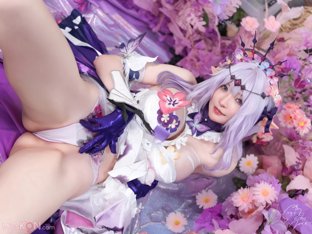 Coser@Machi馬吉: 崩壞·星穹鐵道-遐蝶の下着·第一彈 (34 photos)