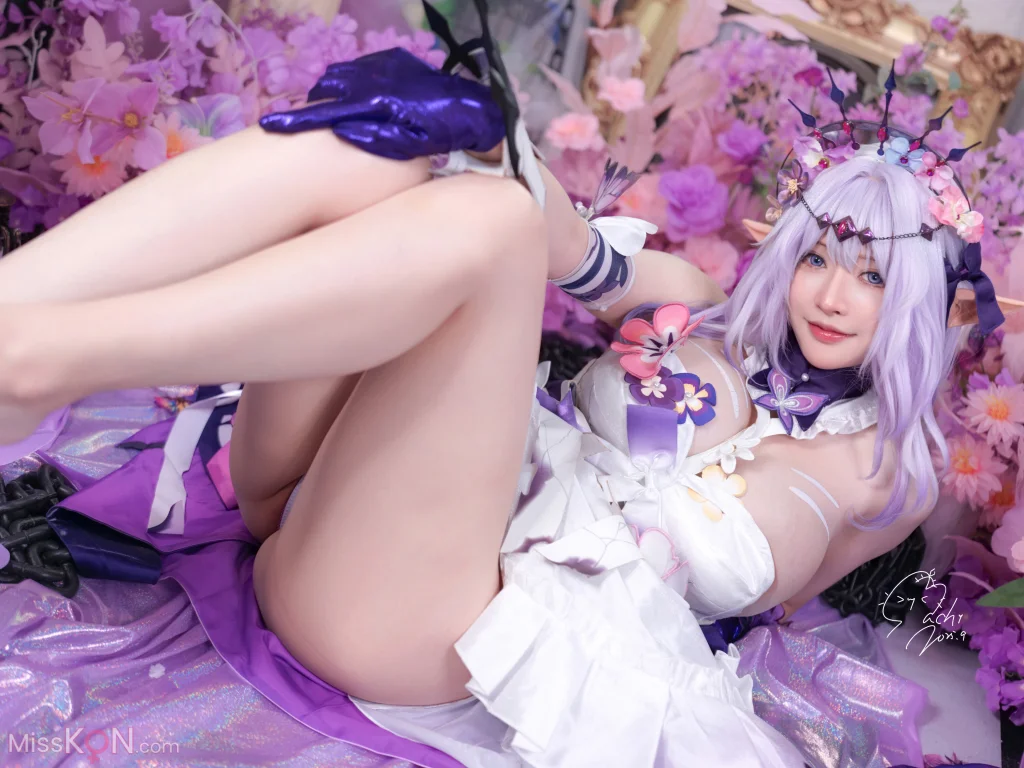 Coser@Machi馬吉: 崩壞·星穹鐵道-遐蝶の下着·第一彈 (34 photos)