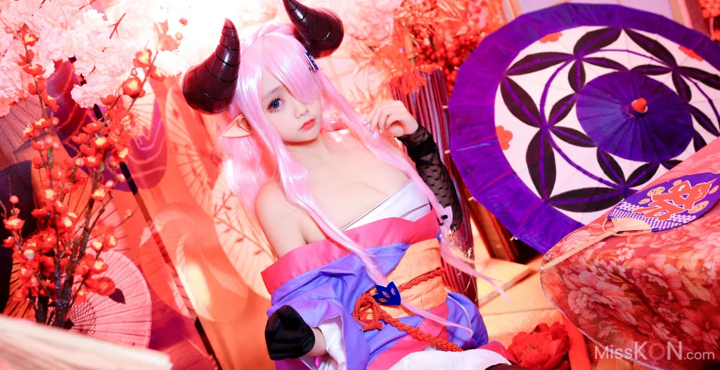 Coser@日奈娇: 碧蓝幻想 娜露梅亚 (38 photos)