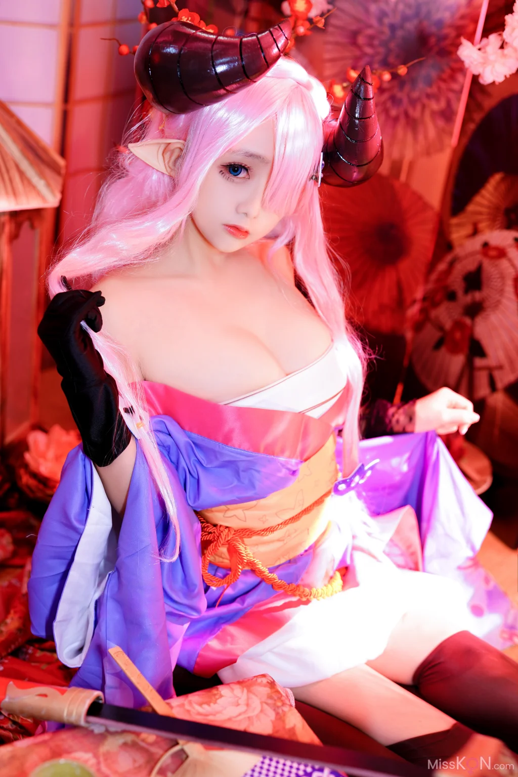 Coser@日奈娇: 碧蓝幻想 娜露梅亚 (38 photos)