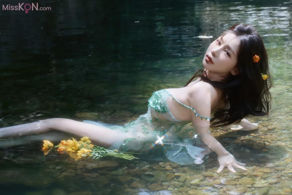 [XR Uncensored] Yin Tian Tian (尹甜甜): R18 秀人网模特 溪水边 (73 photos)