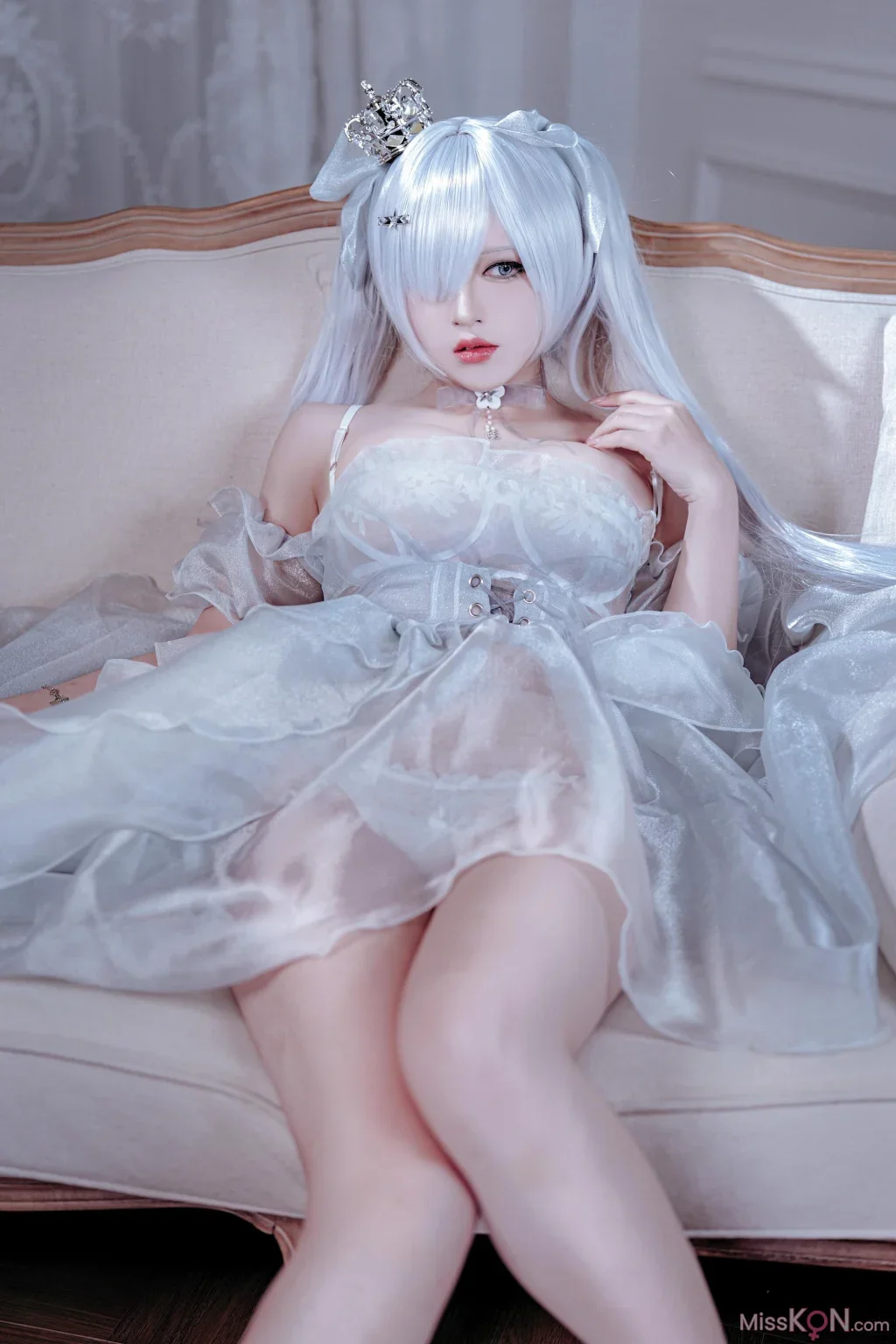 Coser@半半子: 胜利女神：妮姬 灰姑娘 (30 photos)
