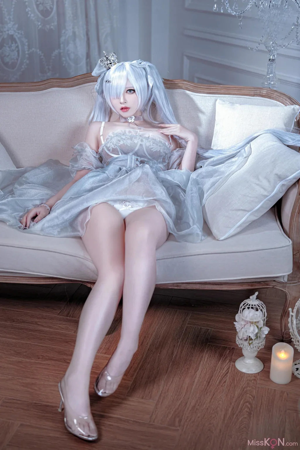 Coser@半半子: 胜利女神：妮姬 灰姑娘 (30 photos)