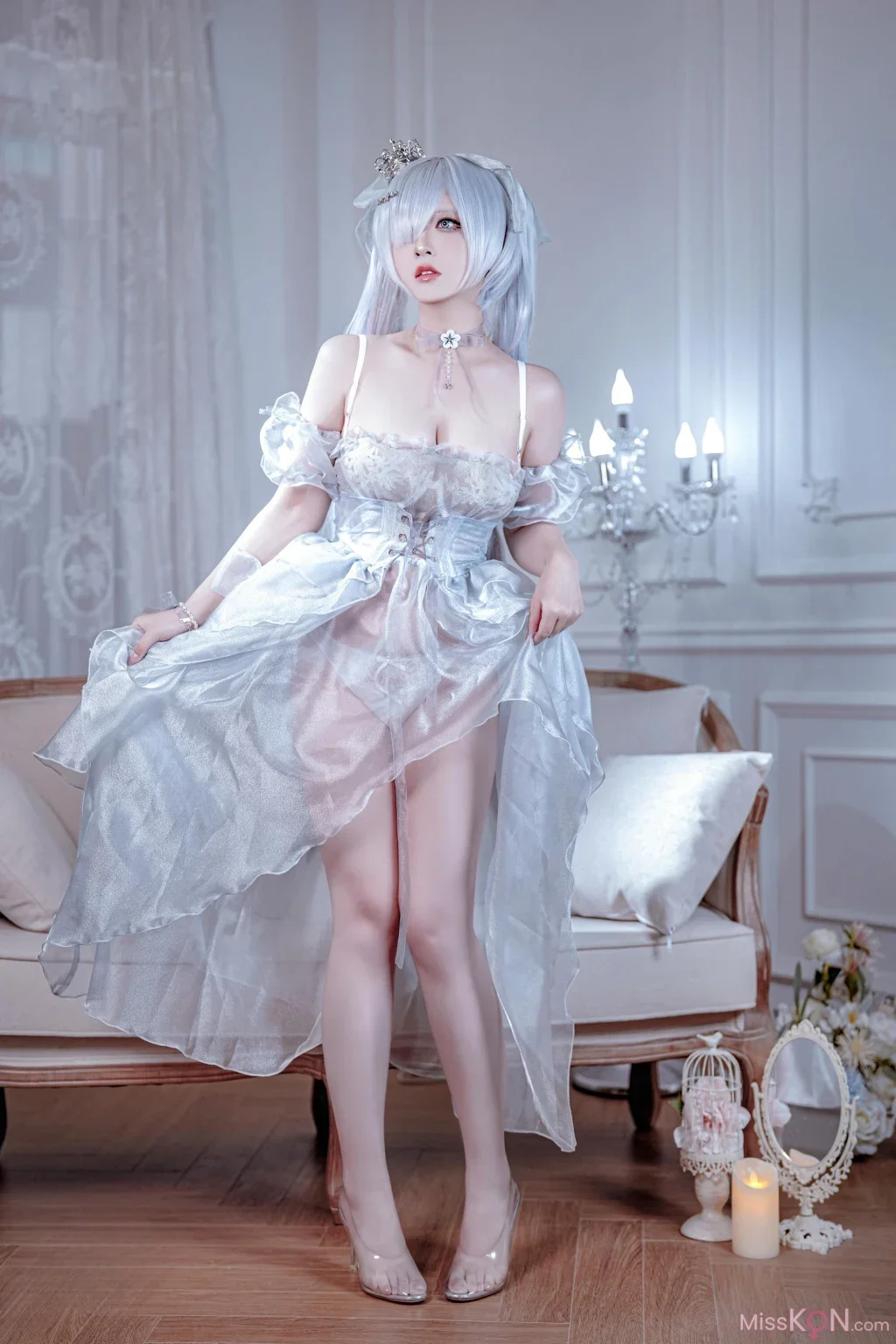 Coser@半半子: 胜利女神：妮姬 灰姑娘 (30 photos)