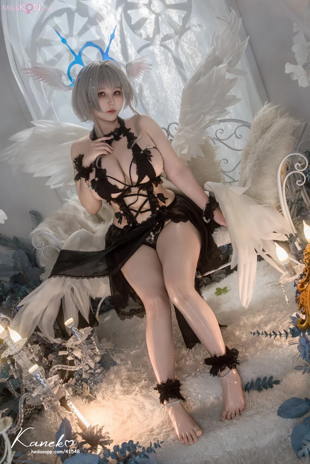 Coser@KANEKO_咔喵: 碧蓝航线 珍珠号·黑白 (36 photos)