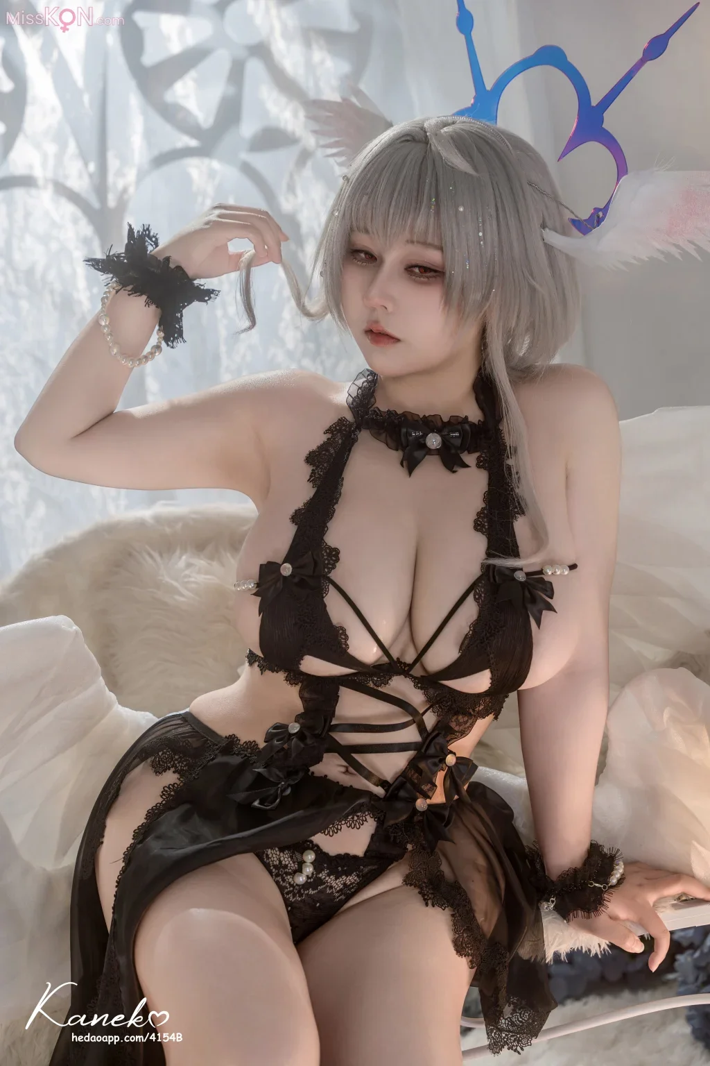 Coser@KANEKO_咔喵: 碧蓝航线 珍珠号·黑白 (36 photos) – Page 2