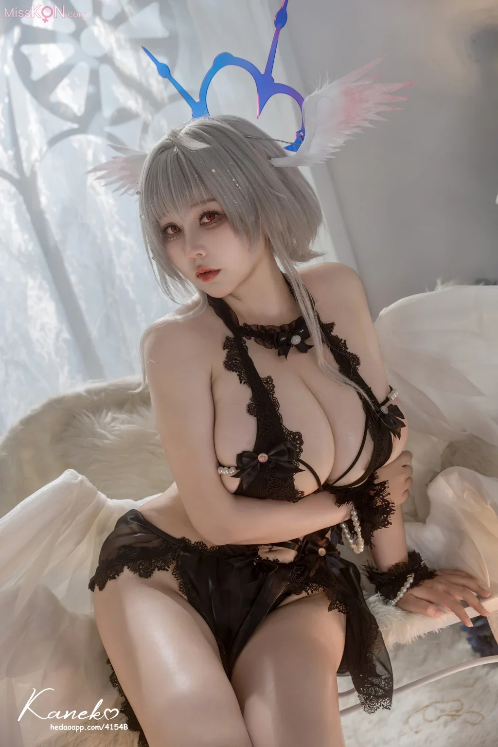 Coser@KANEKO_咔喵: 碧蓝航线 珍珠号·黑白 (36 photos) – Page 2