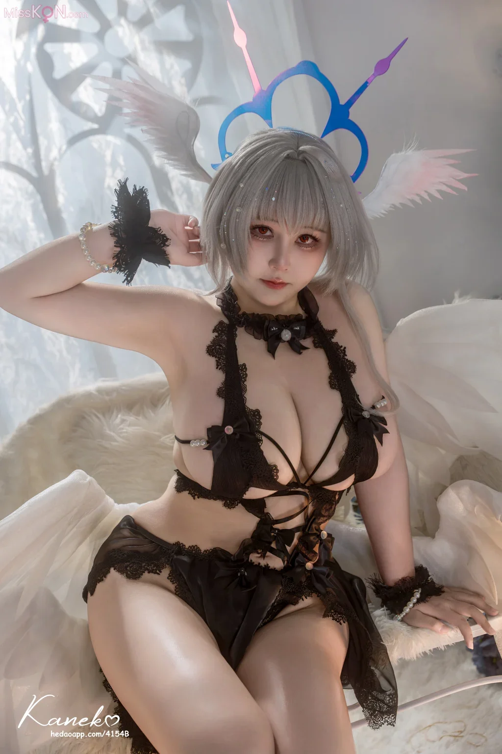 Coser@KANEKO_咔喵: 碧蓝航线 珍珠号·黑白 (36 photos) – Page 2